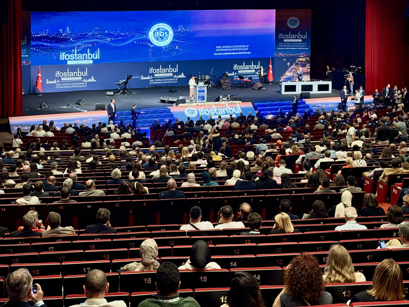 IFOS 2026 açılış töreni, Harbiye Oditoryumu