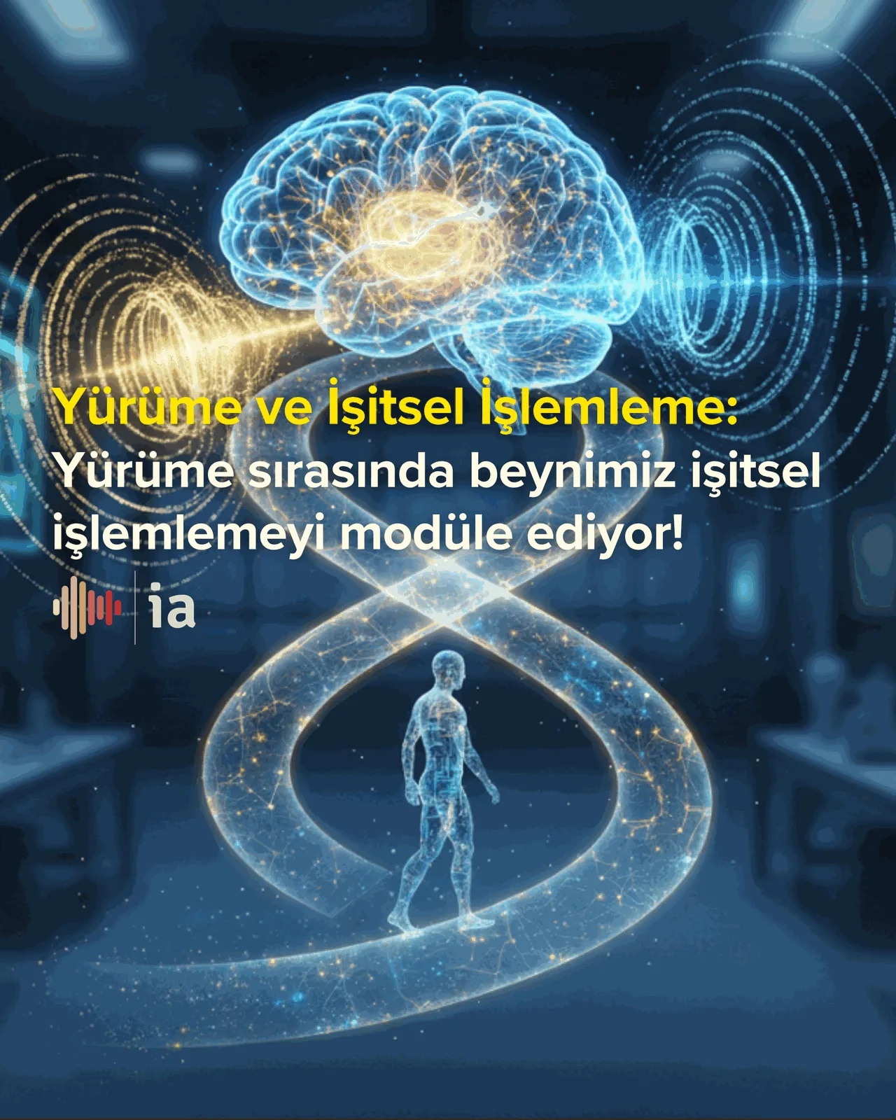 Yürürken işitsel işlemleme